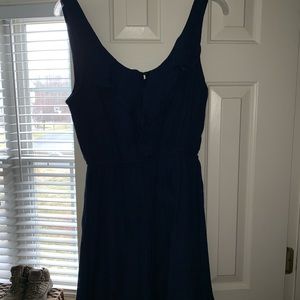 Navy blue dress